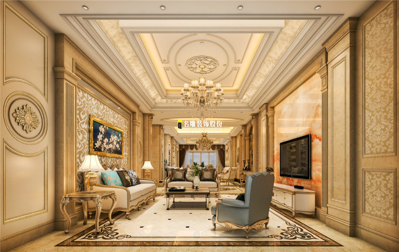 欧式风格三室装修