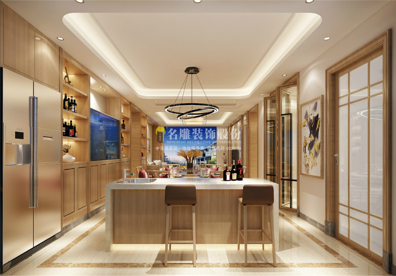 
简约中式有什么魔力？把三居室装修的那么好看！