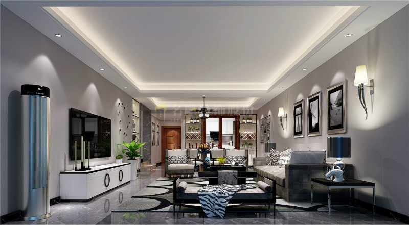 
经典灰色，让现代简约风格装修更高级有质感!