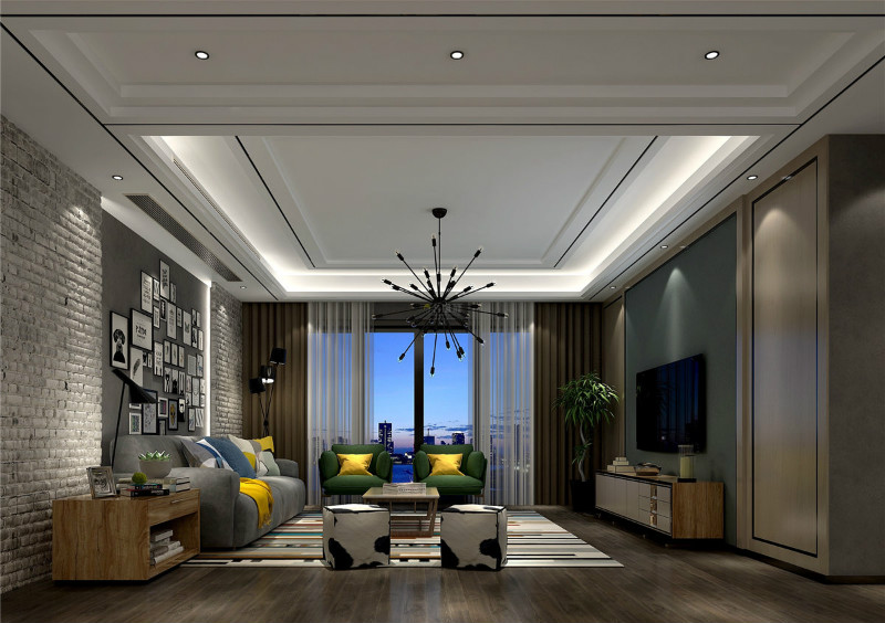 
北欧现代装修设计，就是您想要的简约时尚家!