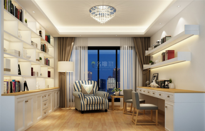 现代简约装修三室两厅