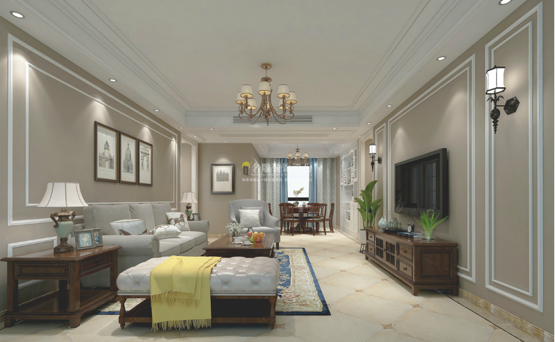 120平美式装修价格