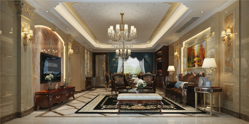 
丑的装潢效果图不少，但这么高档的你见过吗？