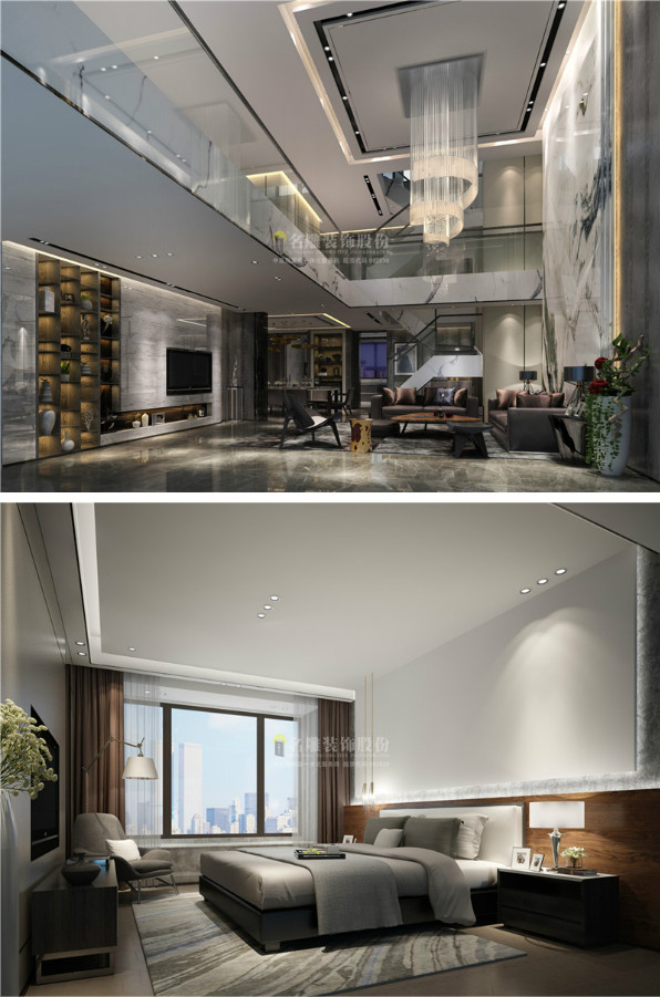 
怎么样让复式楼装修设计出别墅的感觉?