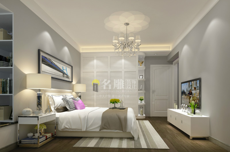 现代简约装修三室两厅