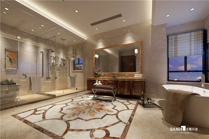 混搭别墅装修效果图