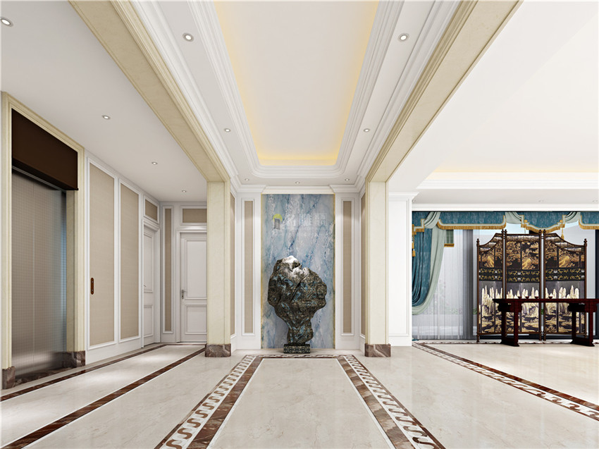 
深圳家庭装修，装修公司教你几招打造一个有腔调的玄关