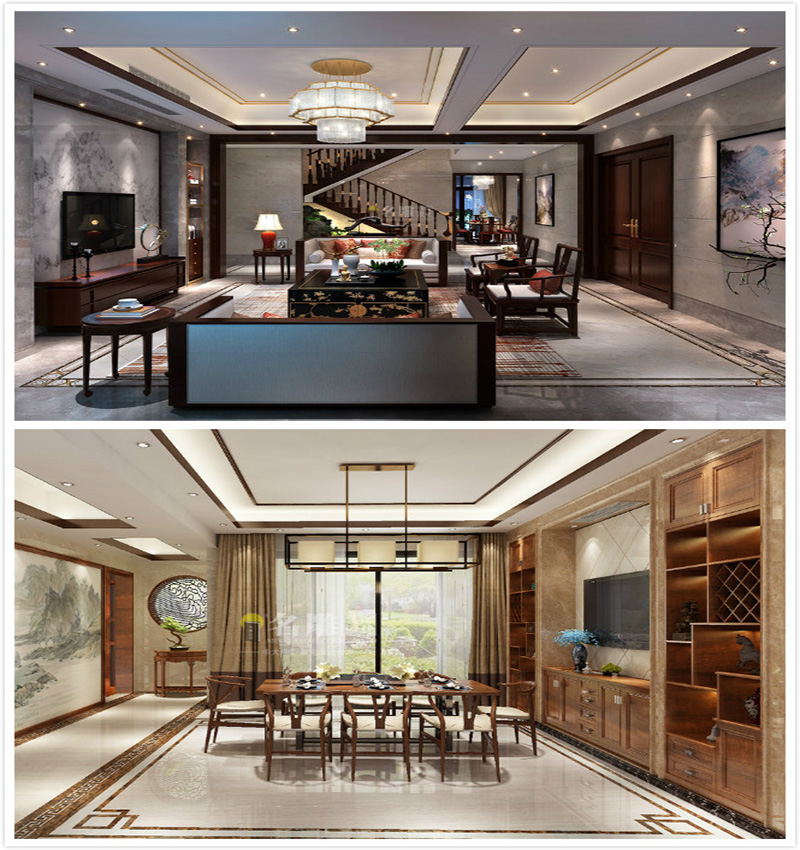 
别墅装修设计效果图，你心中的别墅是什么样子?