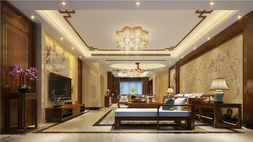 
两套诗情画意的新中式风格样板间，您更爱哪套呢?