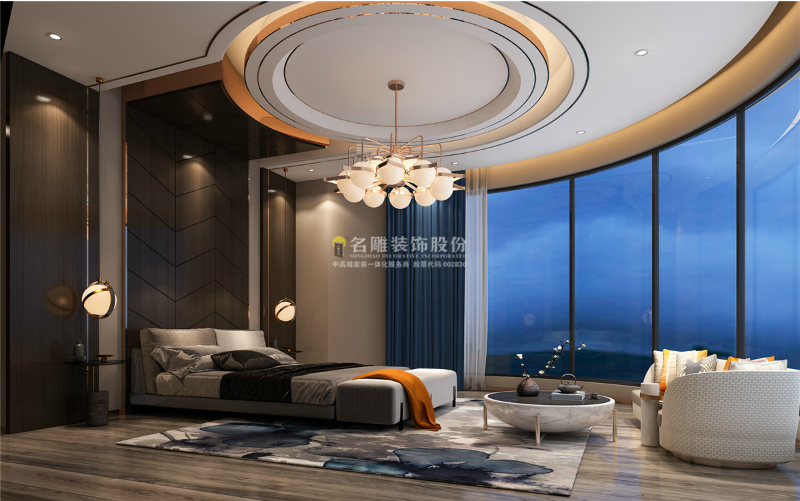 卧室有斜角装修