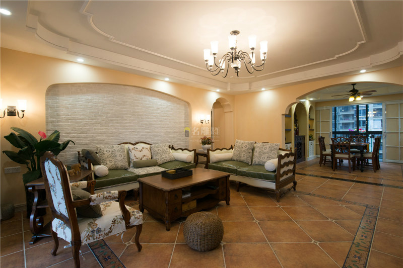 
田园风格建筑装饰全景图案例，诠释优雅浪漫生活!