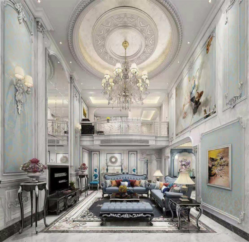 别墅客厅装修效果图