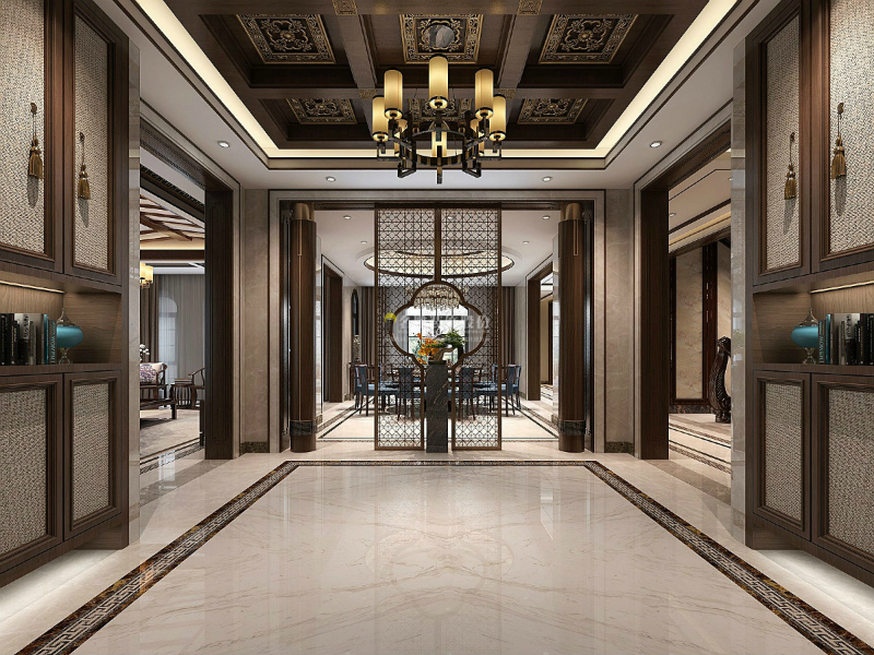 
看完这几套不同户型中式装修效果图：简直美哭了！