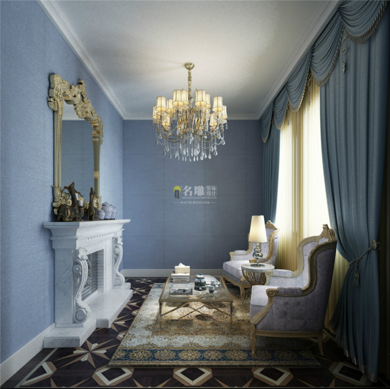 
法式装修风格复式楼效果图欣赏，小众风格照样惊艳到你