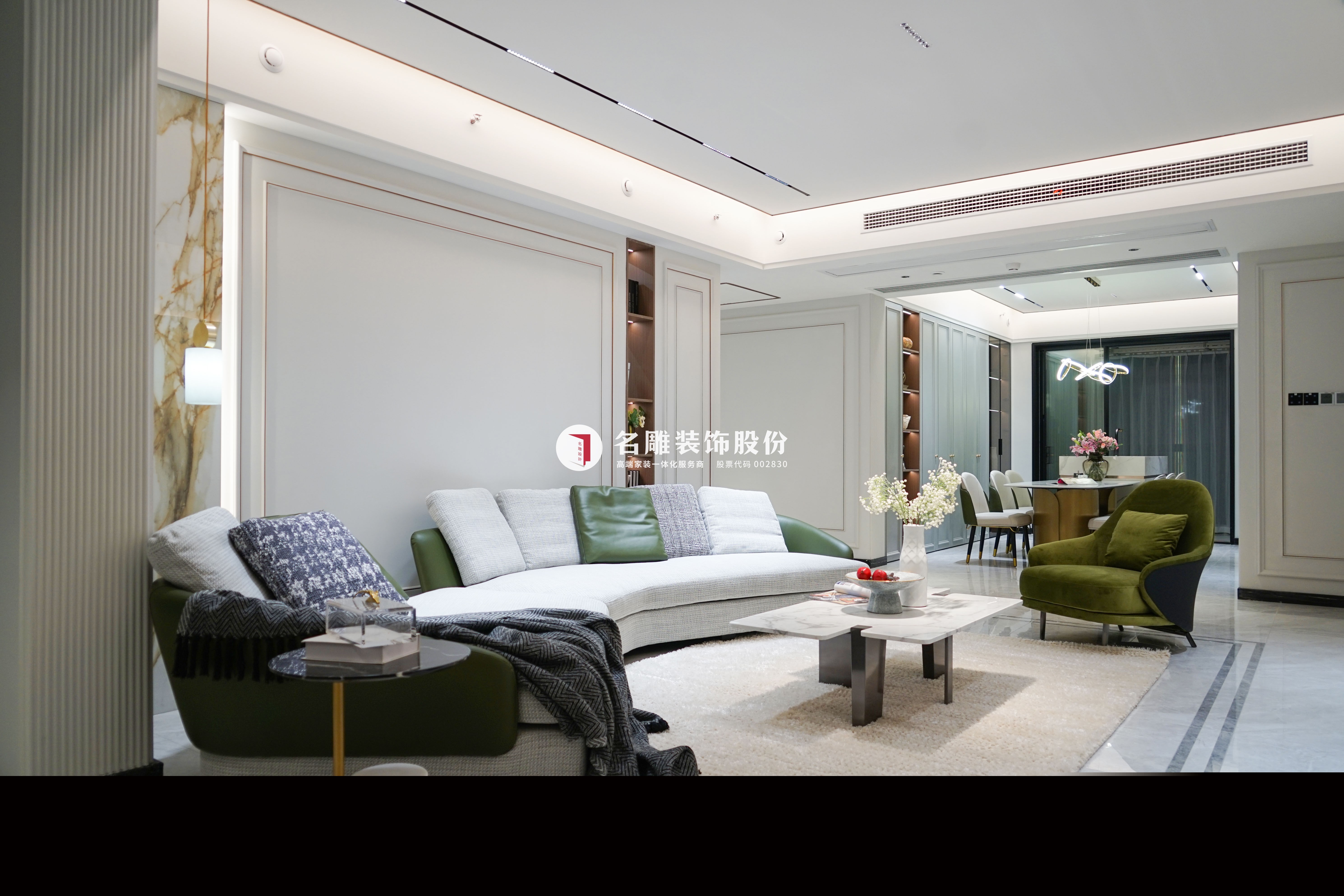 
名雕实景|明昇壹城新居，邂逅230㎡轻奢大宅(图4)