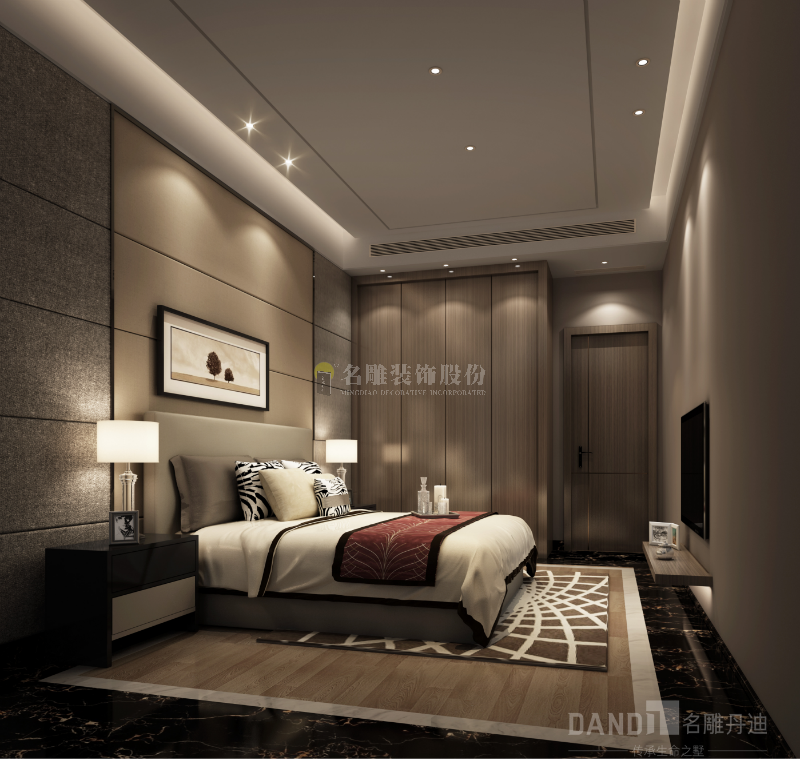 
【别墅卧室装修该怎么装】这些别墅卧室设计效果图告诉