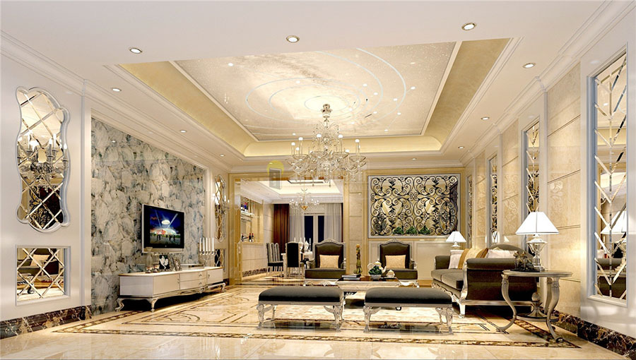 
细数豪宅装修中欧式情怀元素！