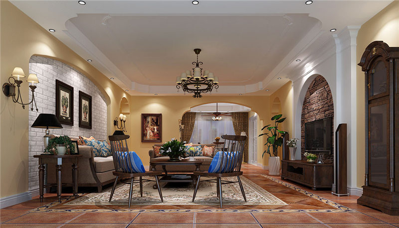 
美式田园装修的自然情调，打造理想的家！