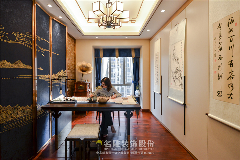 柳州装修助手装饰书房实景图