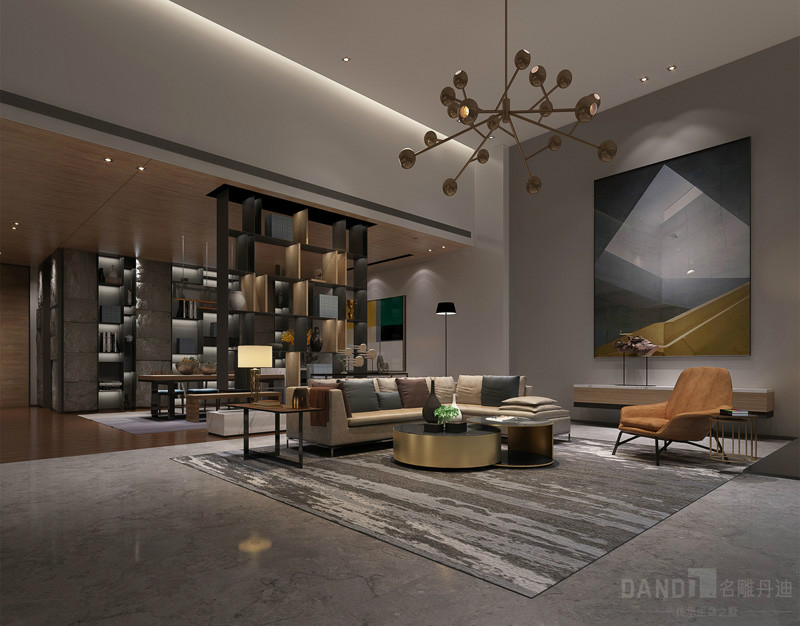 现代别墅室内装修