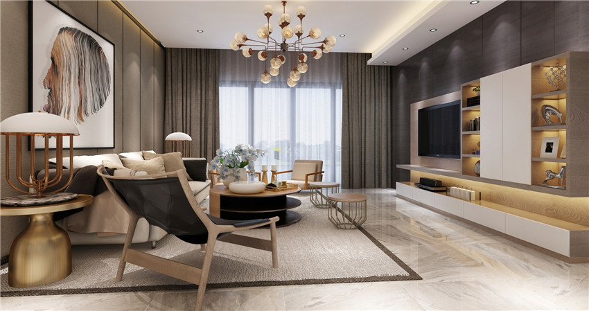 
房子装修现代风格，客厅装修才是重点!